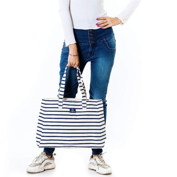 Cotton Canvas Shoulder Bag/Tote Bag For Women, Printed Multipurpose Handbag With - Picture 3 of 6